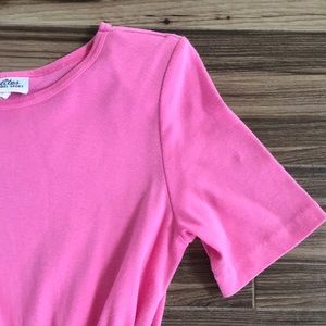 VTG Hot Pink Tee Shirt Dress
